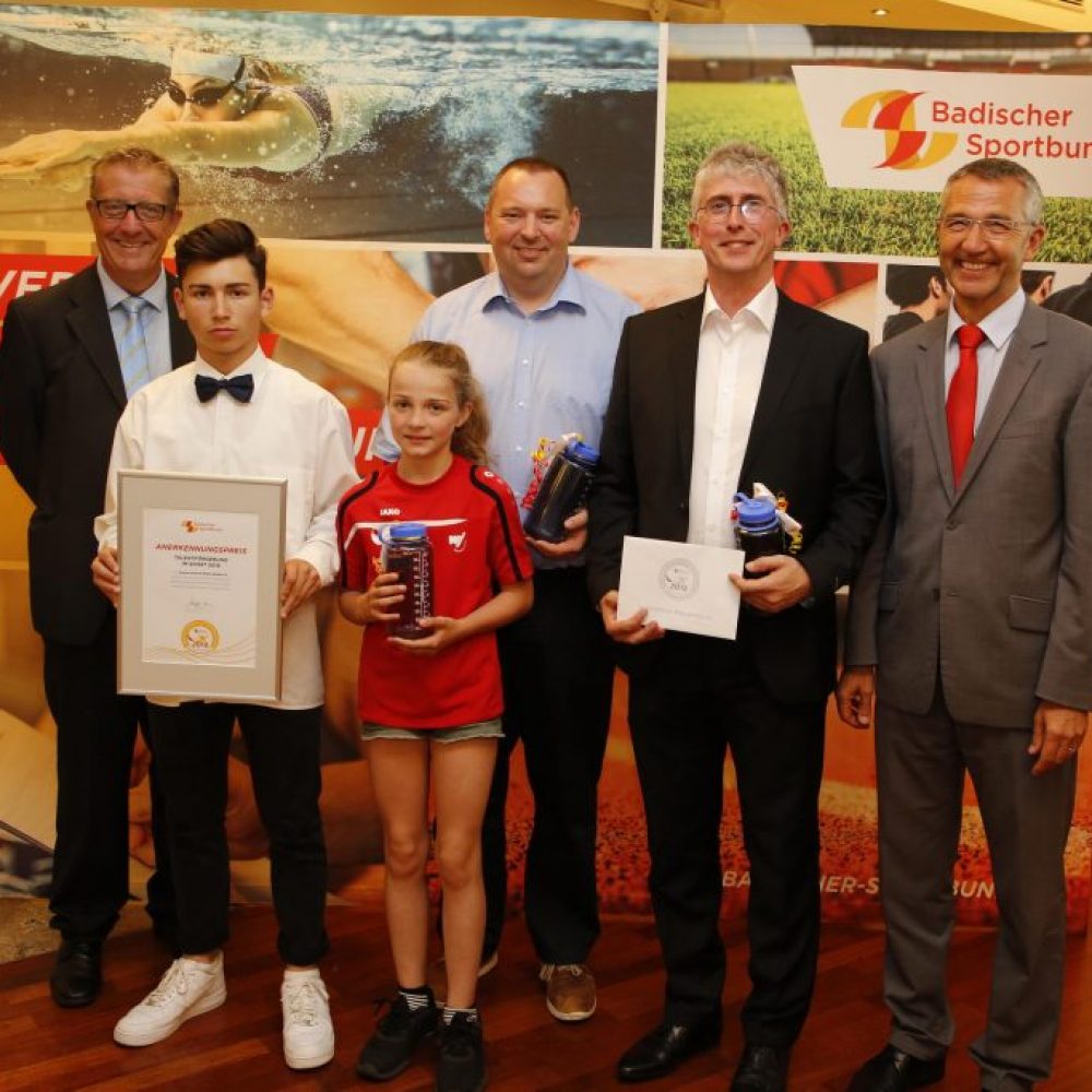 Badischer Sportbund verleiht Anerkennungspreis
