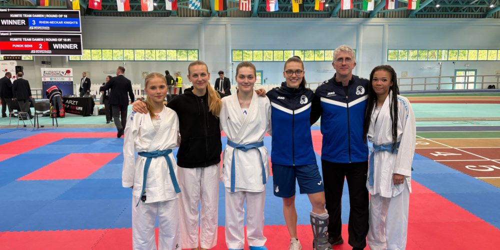 Rhein-Neckar Knights erkämpfen sich Plätze in der Karate Bundesliga Rückrunde