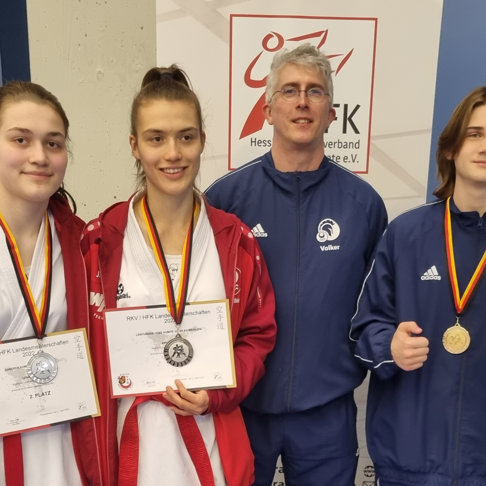 Gold und Doppelsilber bei Offener Landesmeisterschaft