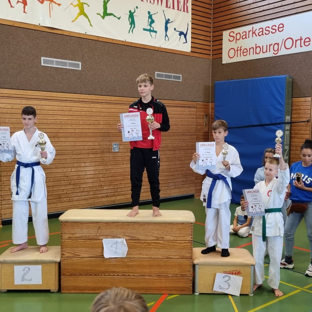 3. Platz im 1. Turnier