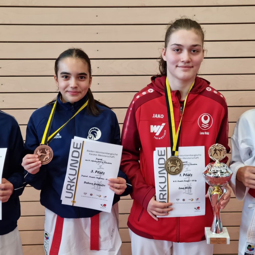 Doppelgold, Silber und Bronze bei Landesmeisterschaft