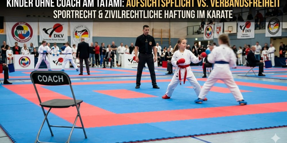 Minderjährige Athleten ohne Coach – sportrechtlich erlaubt, organisatorisch riskant